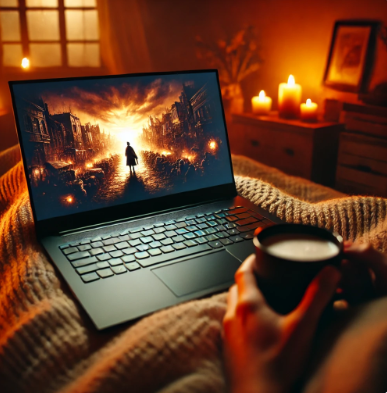 드라마 시청 사진