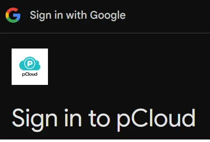 무료 20GB 클라우드 pCloud 가입