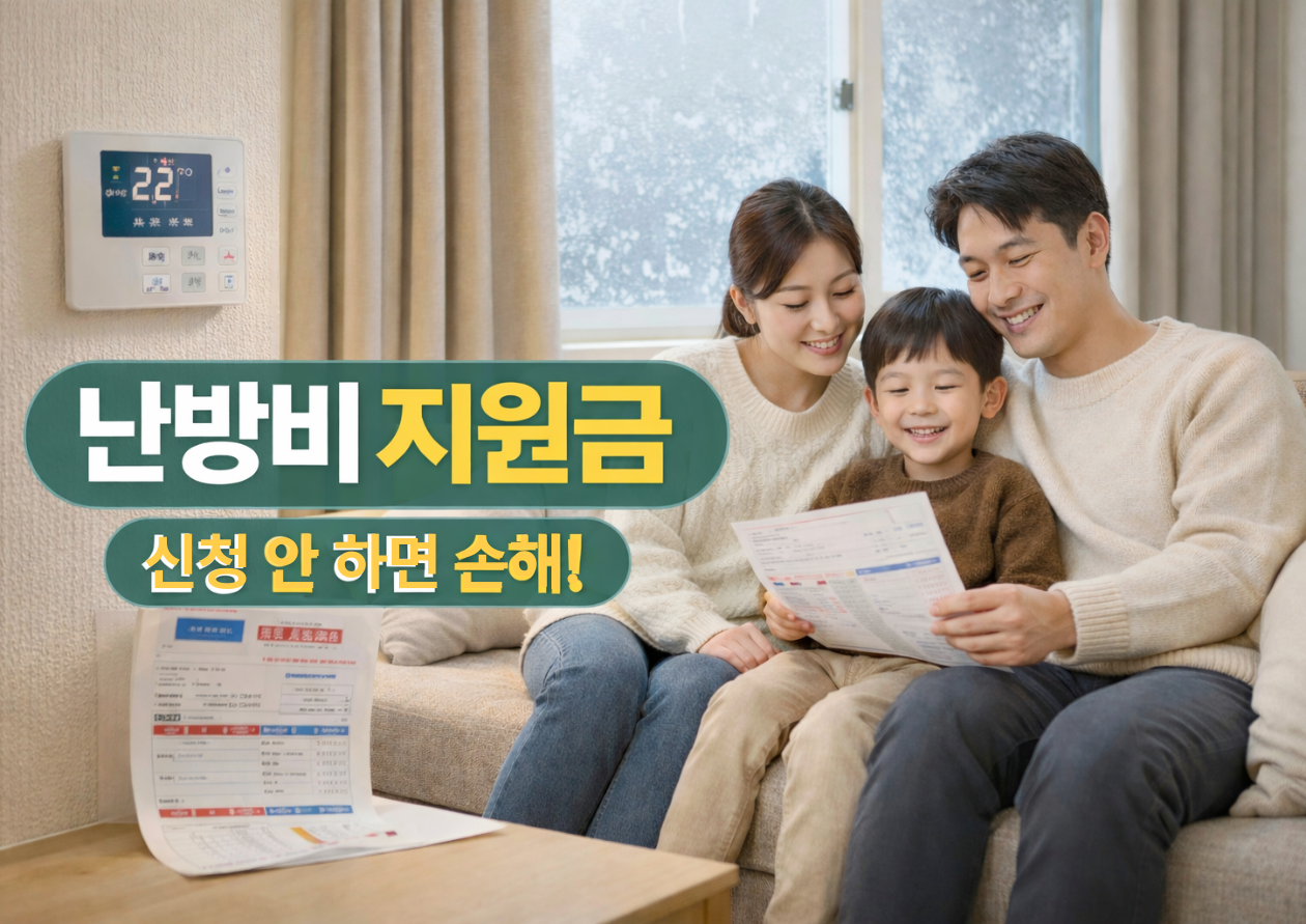 난방비 지원금, 신청 안 하면 손해입니다