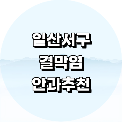 고양 일산서구 안과