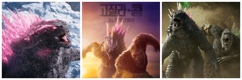 고질라 X 콩 뉴 엠파이어 포토&#44; 포스터