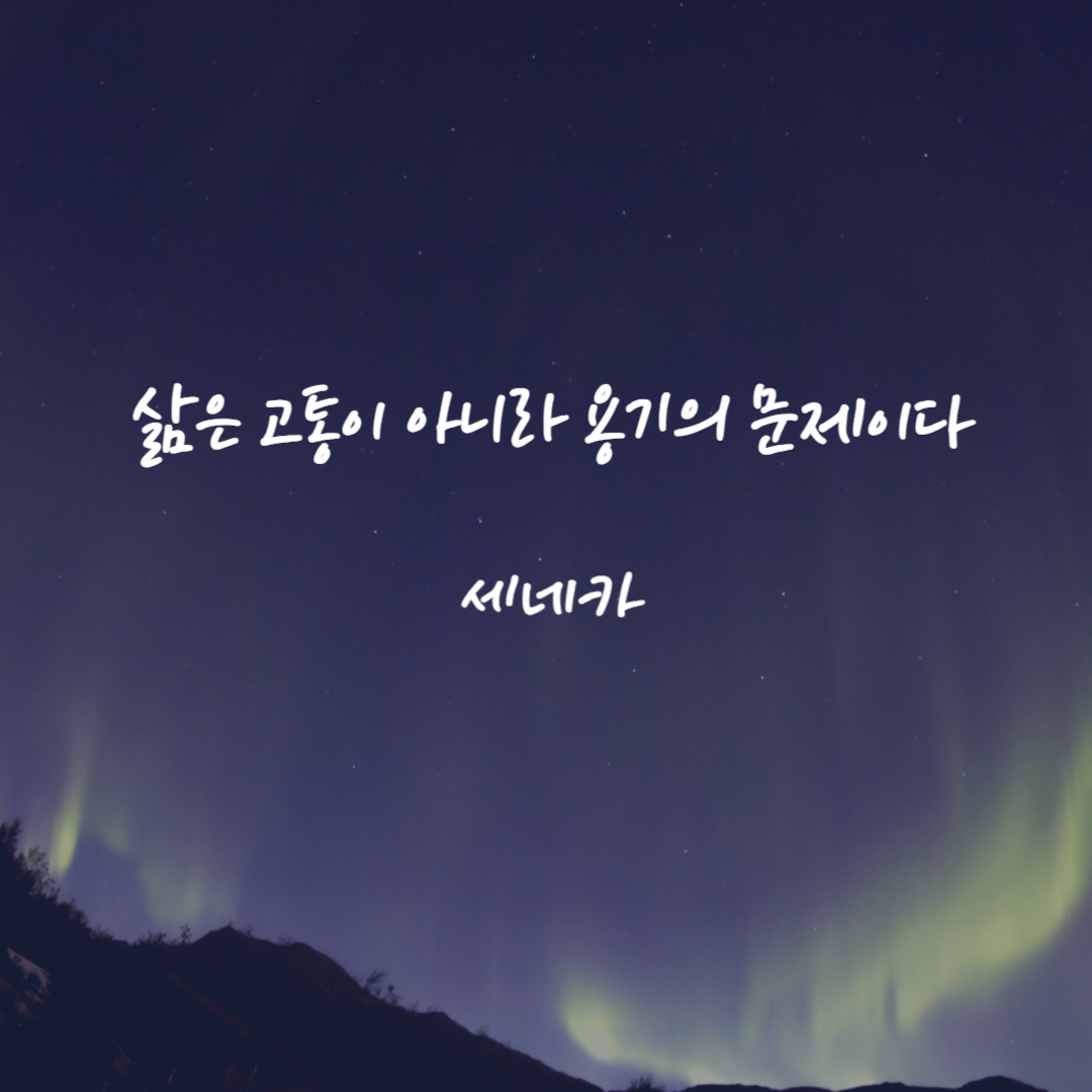 세네카 명언