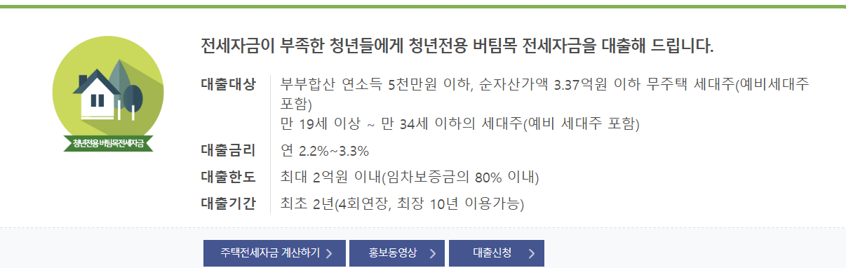 한국주택금융공사 전세자금대출