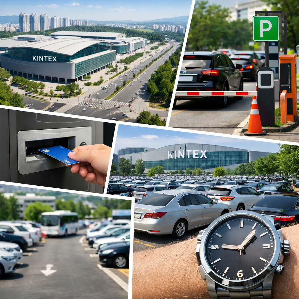 킨텍스 주차장 가는방법·주차비 총정리|평일 주말 요금·주차가능대수·대기시간 최신정보 관련 사진