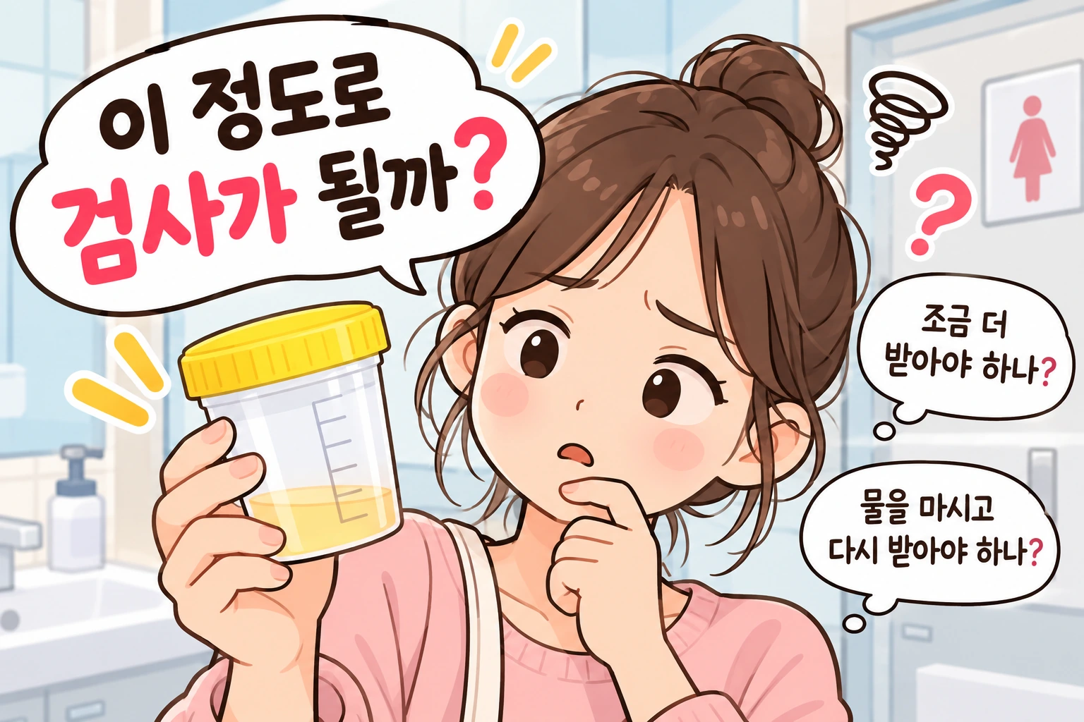 소변검사_양이적을때_검사가능여부