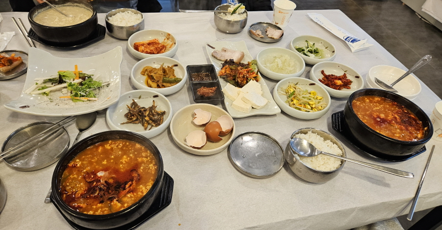 순두부상차림