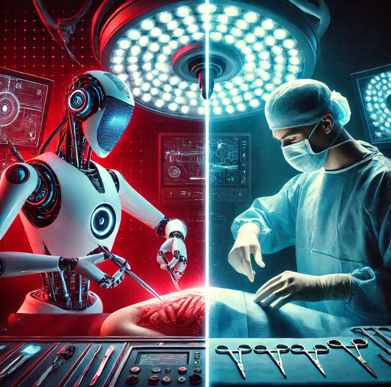 자동화된 수술 로봇 vs. 인간 성형외과 의사: 누가 더 정교할까?