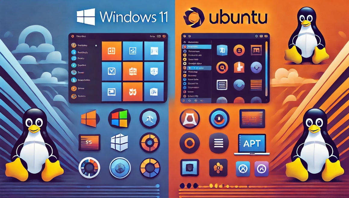 Windows 11과 Ubuntu