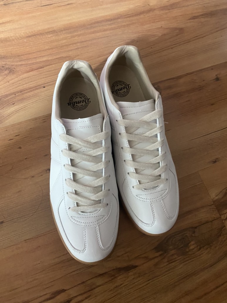돔바 저머니 트레이너 독일군 스니커즈(GERMANY TRAINER (WHITE/WHITE)) 돔바신발