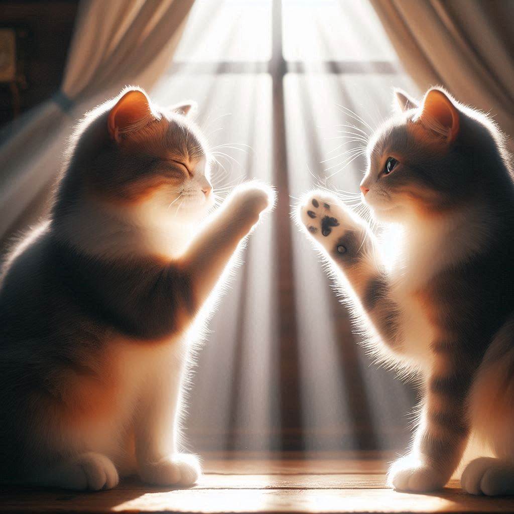 고양이의 비음성 의사소통