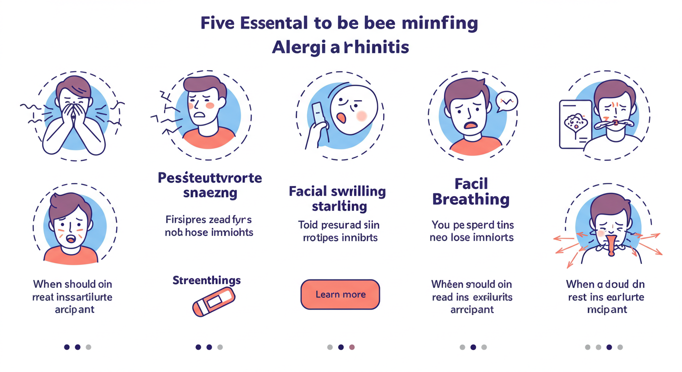 계절성 알레르기 비염, 이렇게 대비하세요