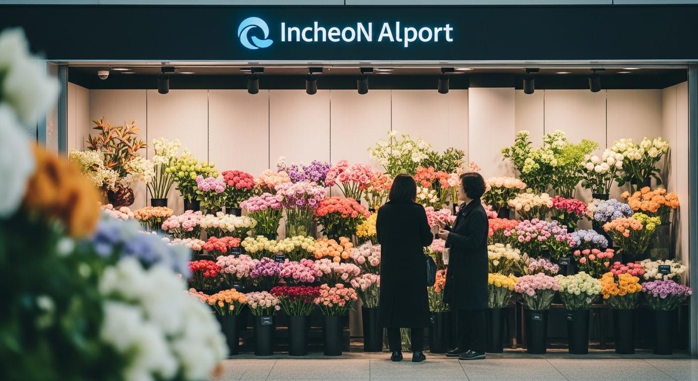 인천공항 꽃집