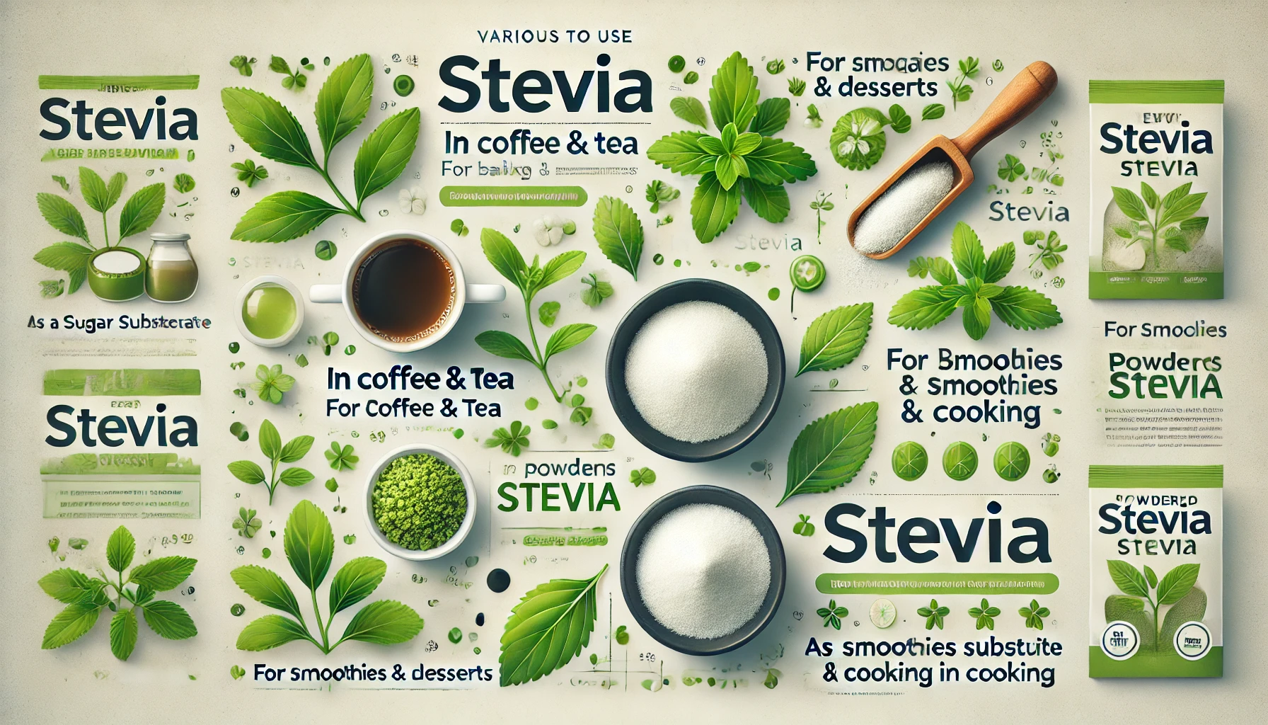 스테비아 활용법