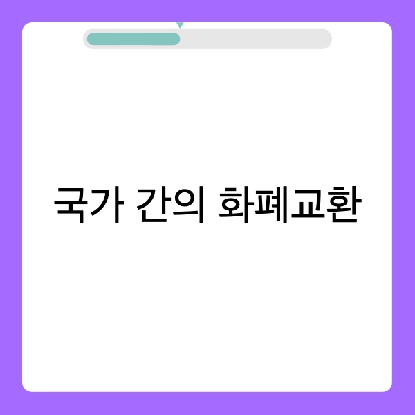 화폐교환 의미 특징 사례