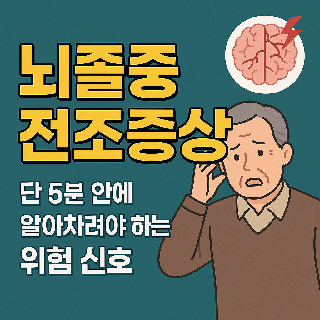 뇌졸중 전조증상