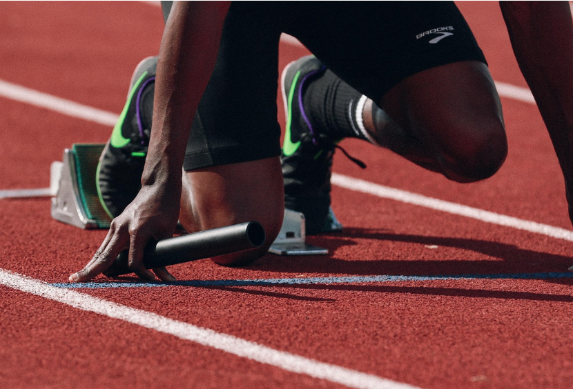 목표를 향해 달리는 사람