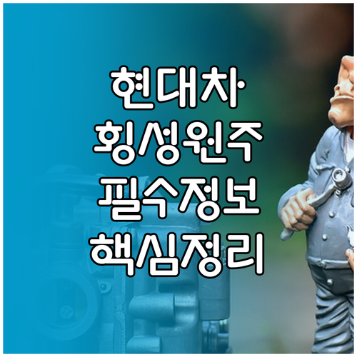 현대자동차 횡성 블루핸즈 및 원주 직..