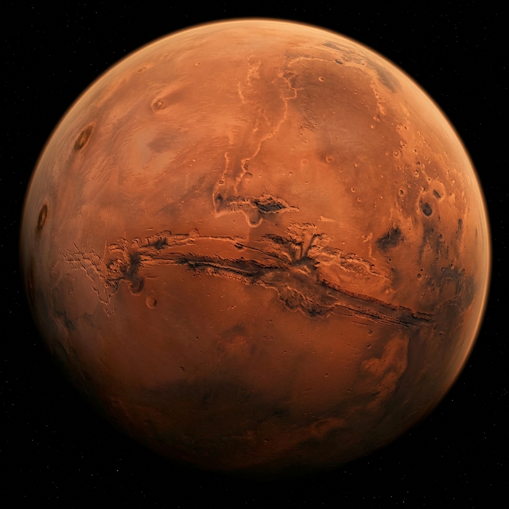 화성 거주지 건설을 위한 나사의 개념도