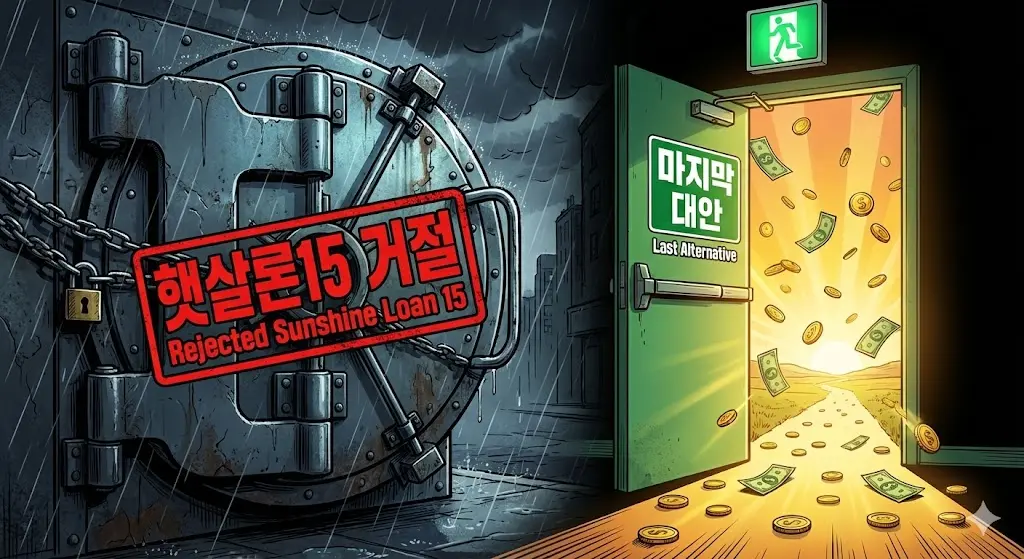 햇살론15 거절 시 대안