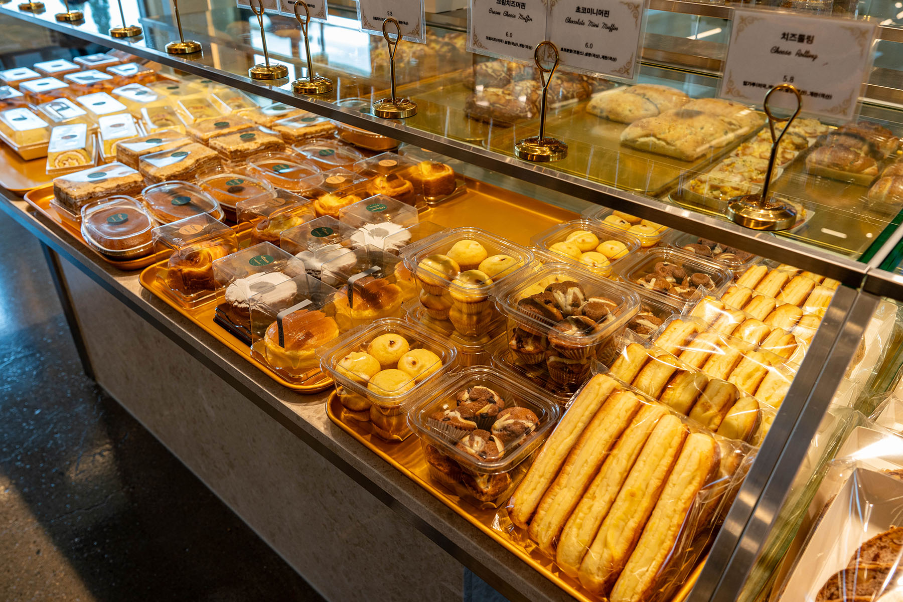 소석200도 베이커리 진열대