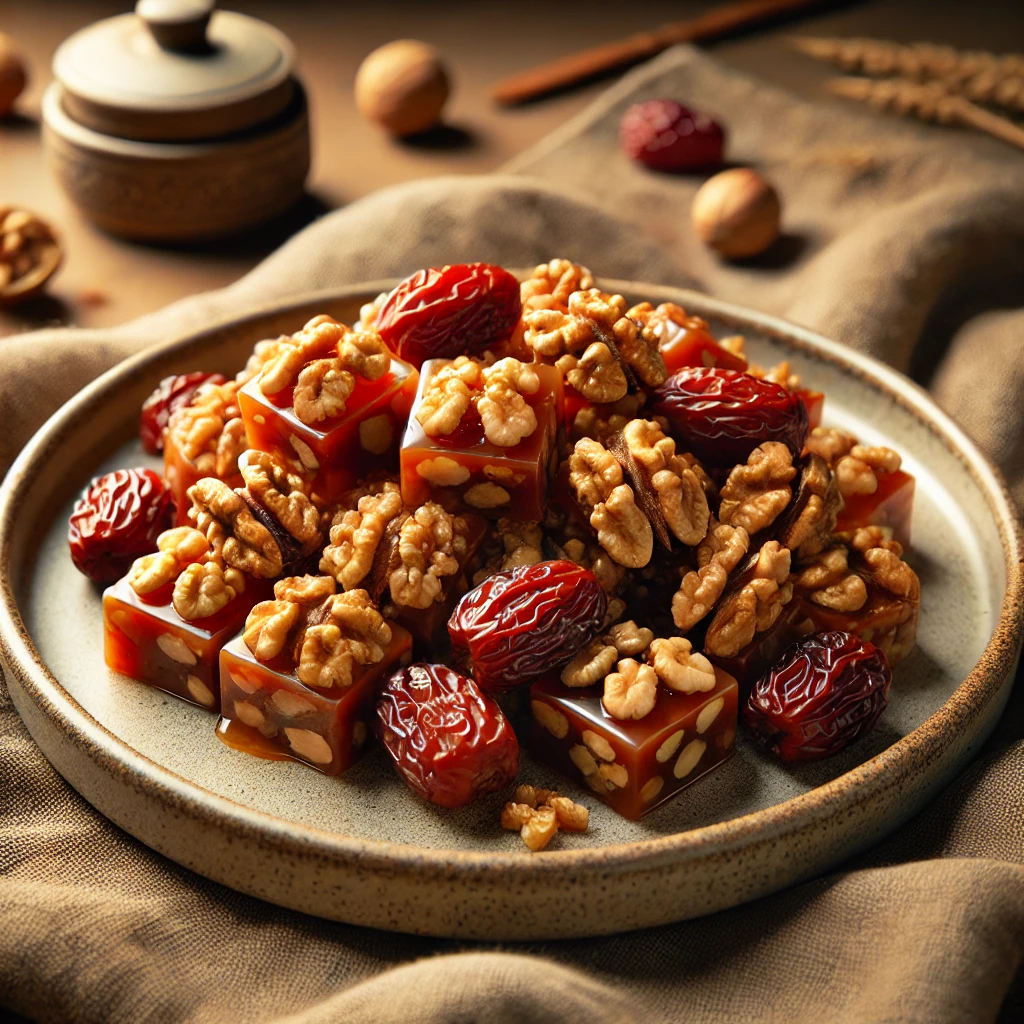 호두대추 디저트 WALNUTS&amp;DATES DESSERT