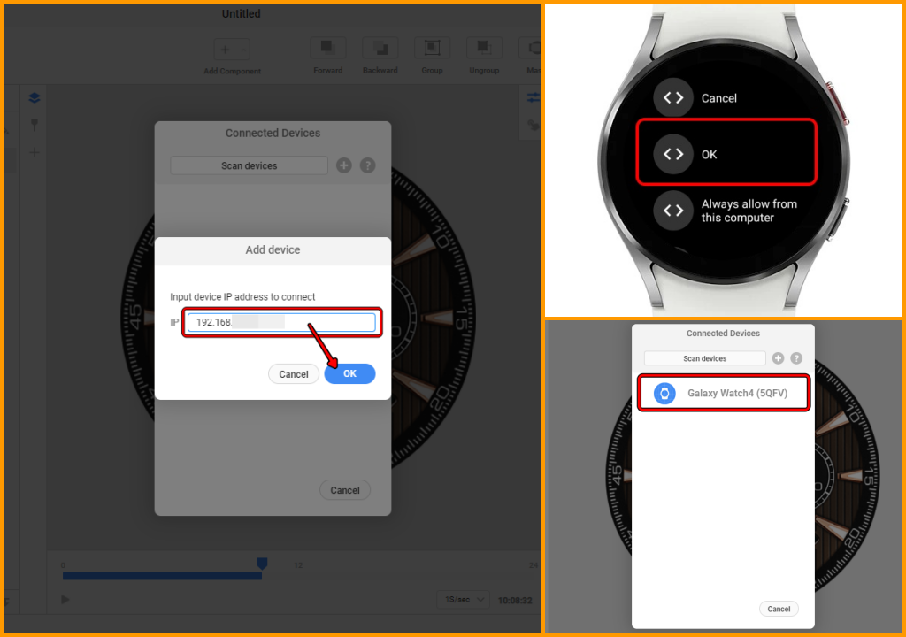 Add device IP