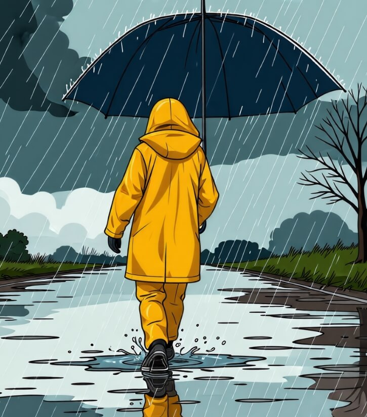 비가 오는 꿈