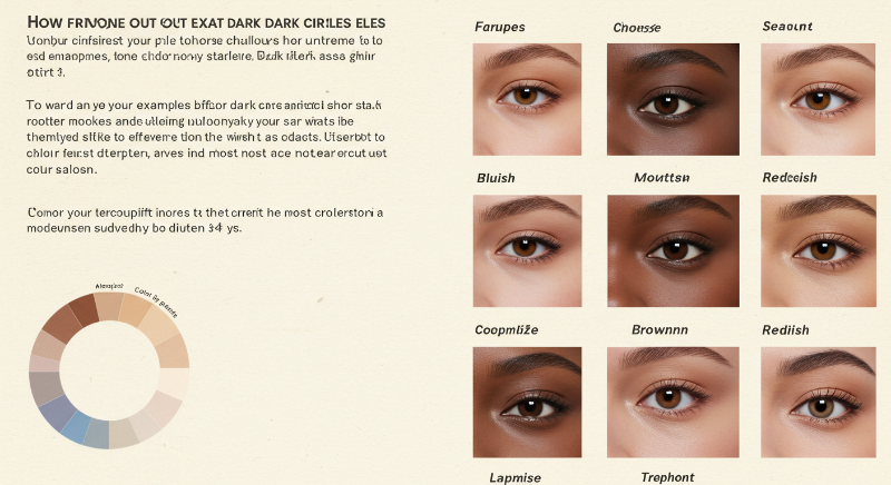 내 다크서클 색상 정확히 파악하기
