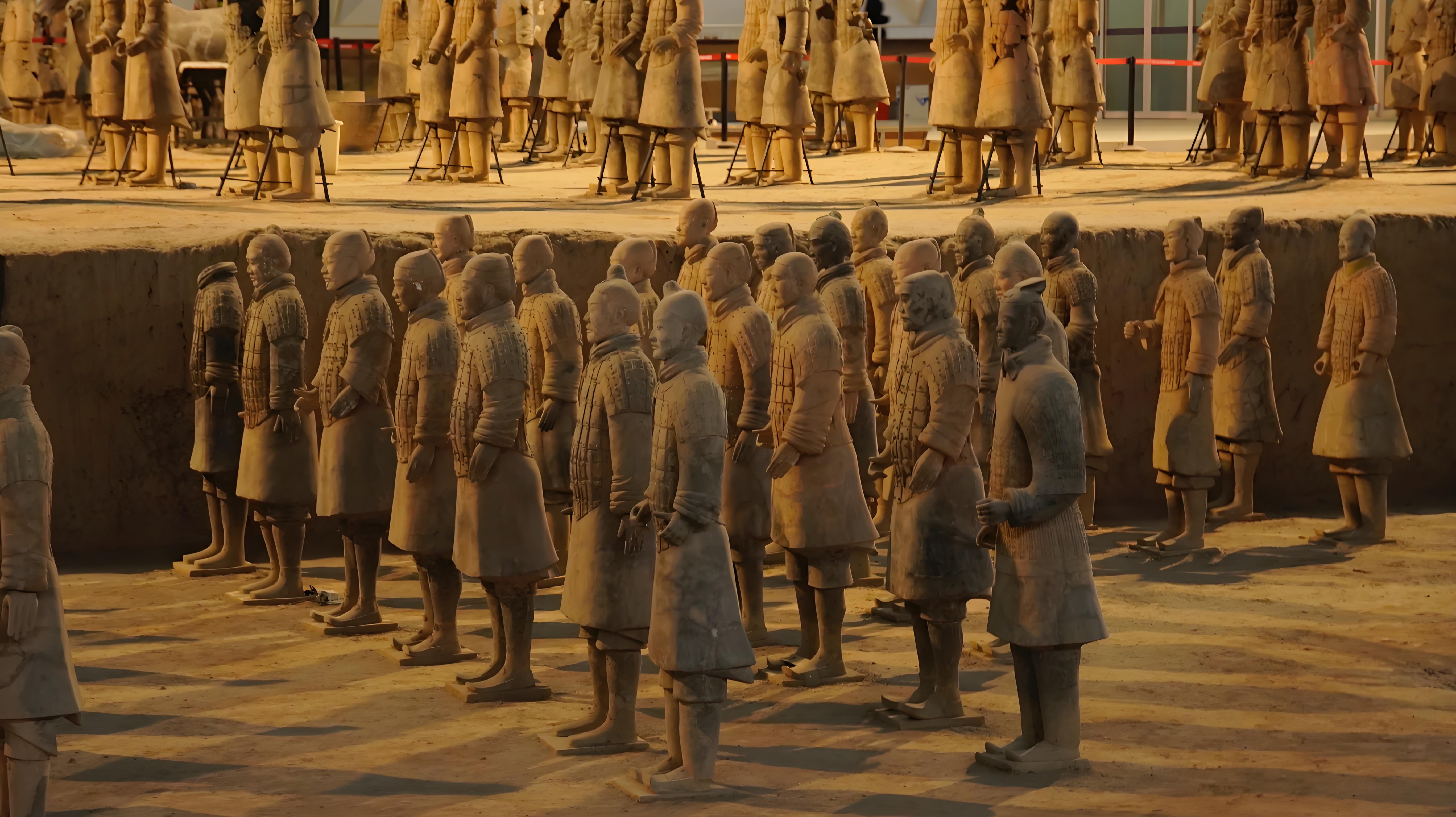 중국 서안 병마용 사진