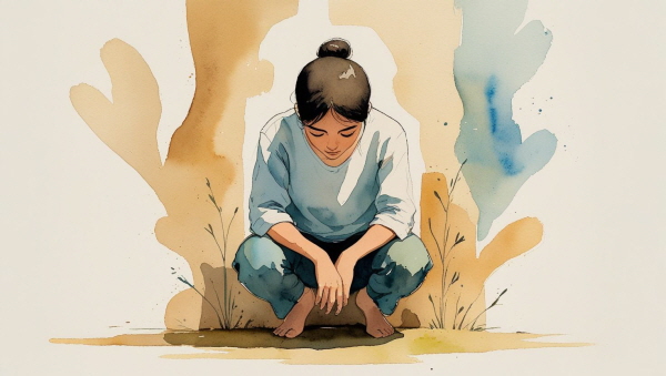 자신을 일으키기 위해선 실패에도 불구하고 ‘나는 가치 있는 사람’이라는 존재 자체의 안정감을 되찾는 과정이 필요합니다에 관한 그림