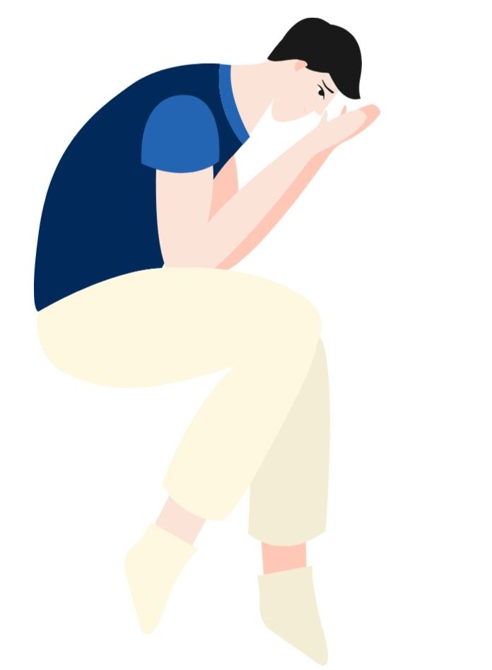 불면증 있는 남자 이미지