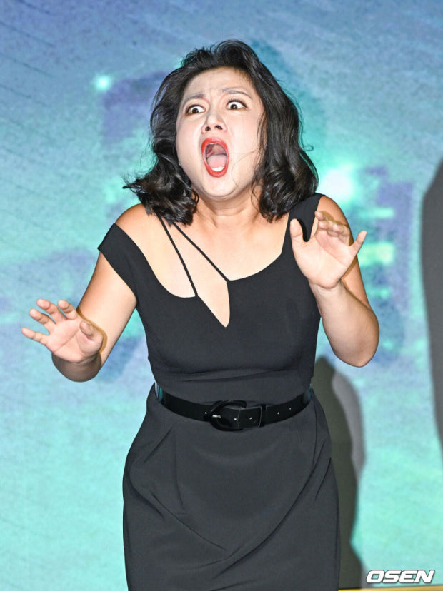 박나래 차량 뒷좌석
