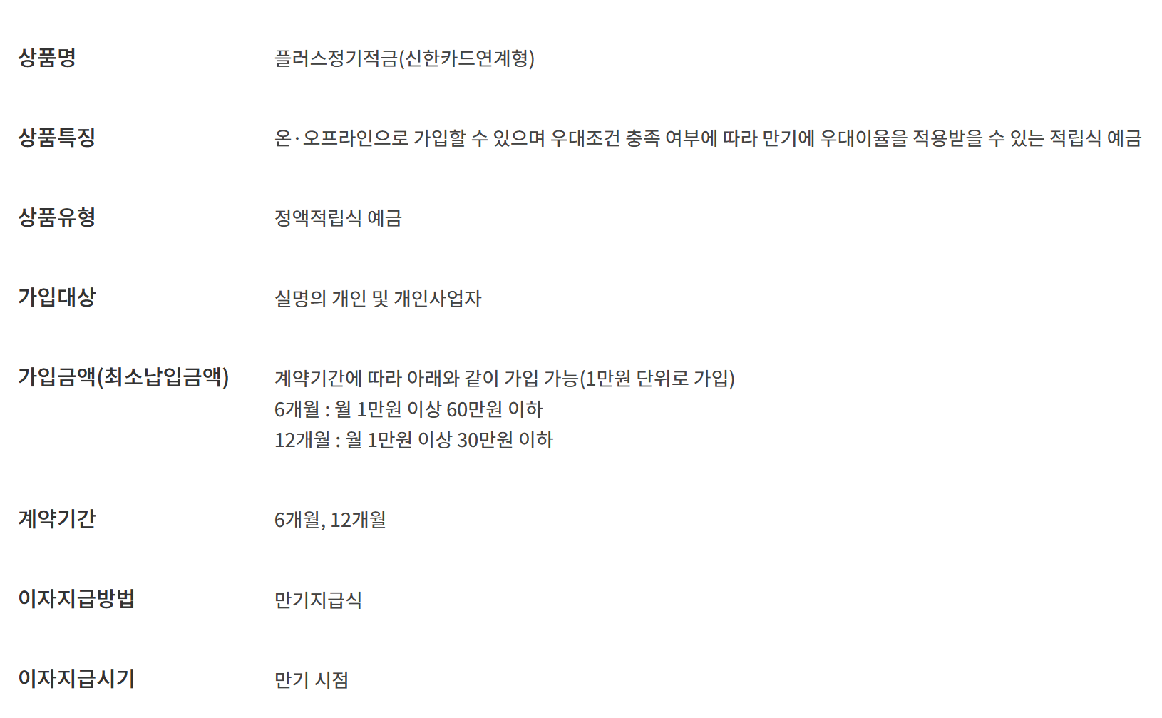 신협 정기예금 금리 비교