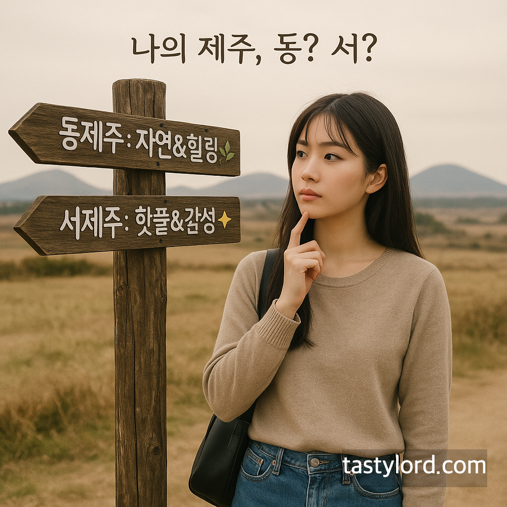 나의 제주, 동쪽? 서쪽?