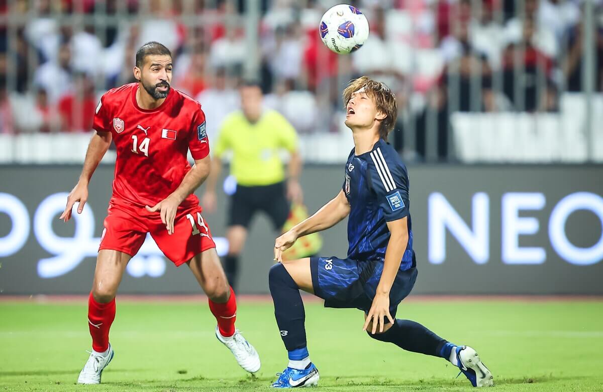 월드컵 아시아 예선 일본 바레인