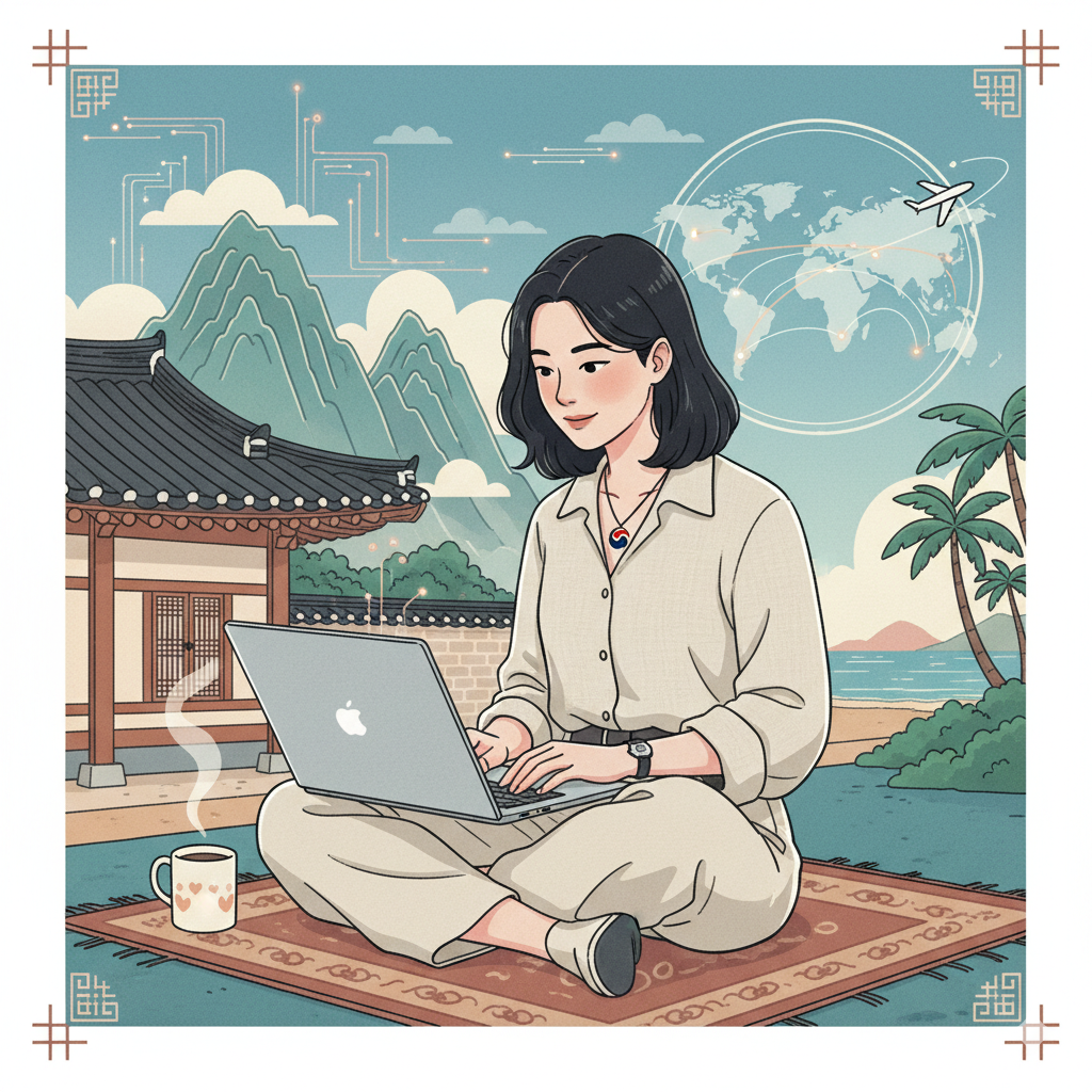 한국인에게 적합한 디지털 노마드 비자 TOP7 추천