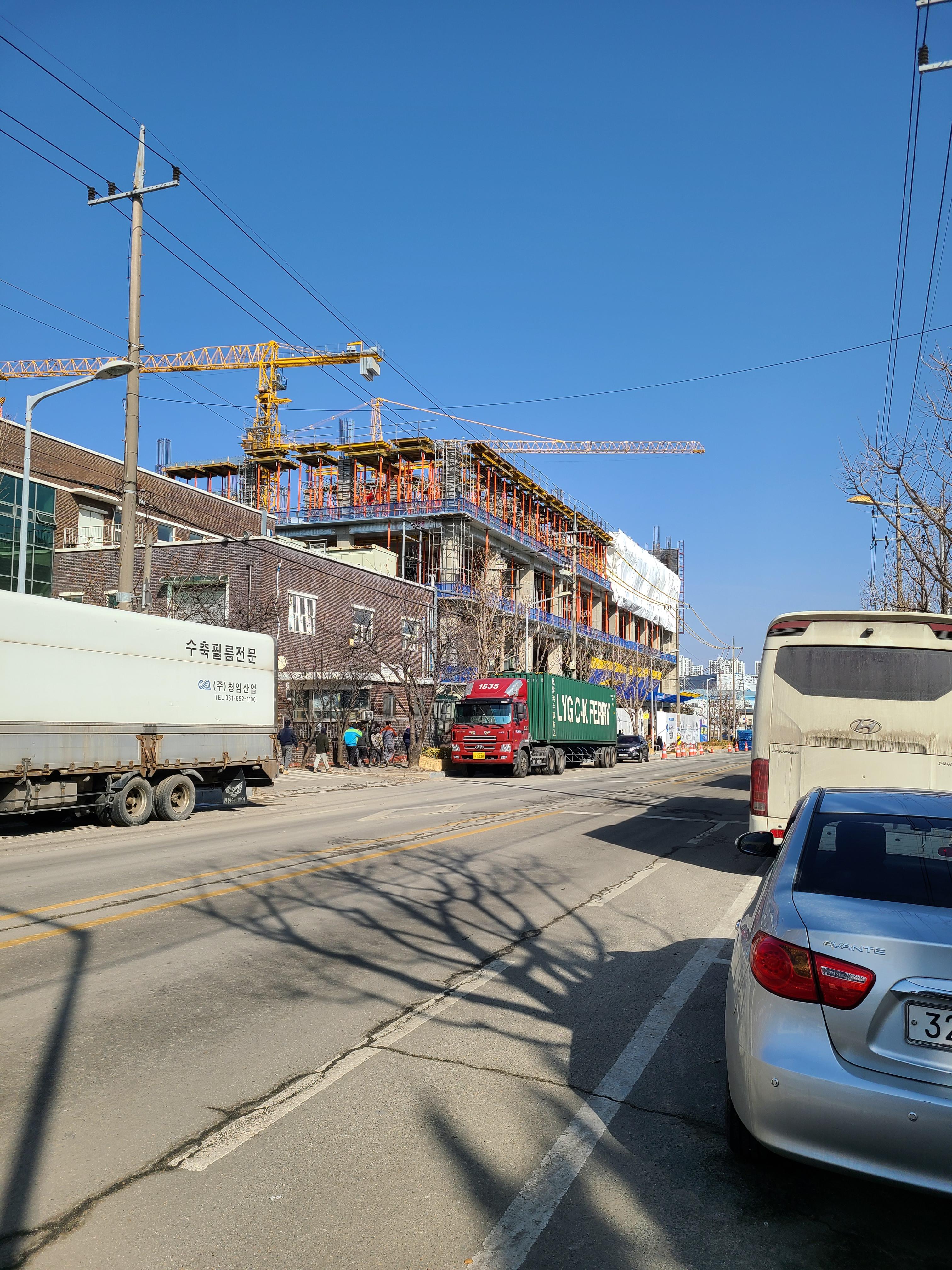 센트럴타워 공사현장8