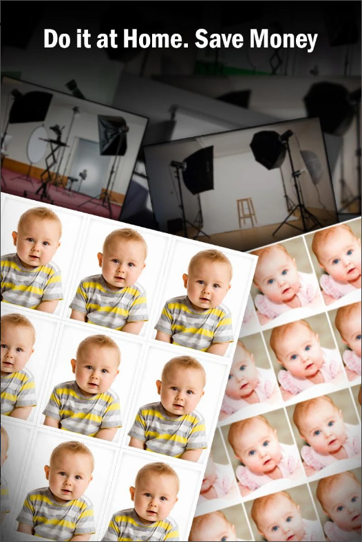 여권용 포토 메이커, 여권 사진 포토샵