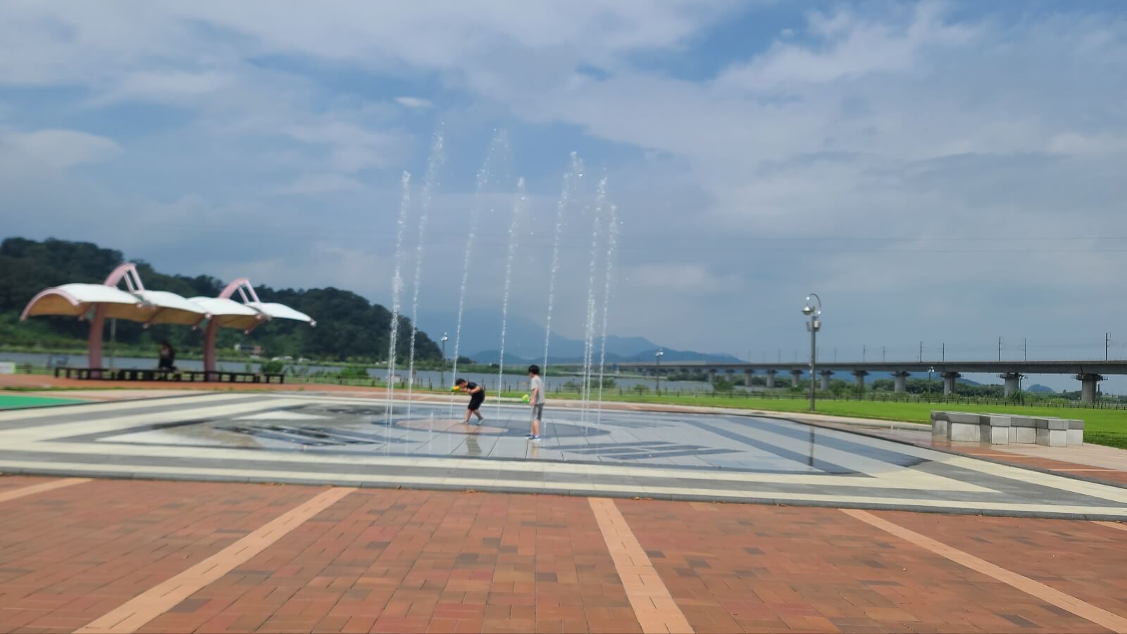 바닥분수1