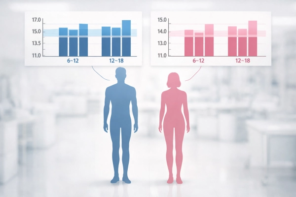 빈혈 수치 정상범위