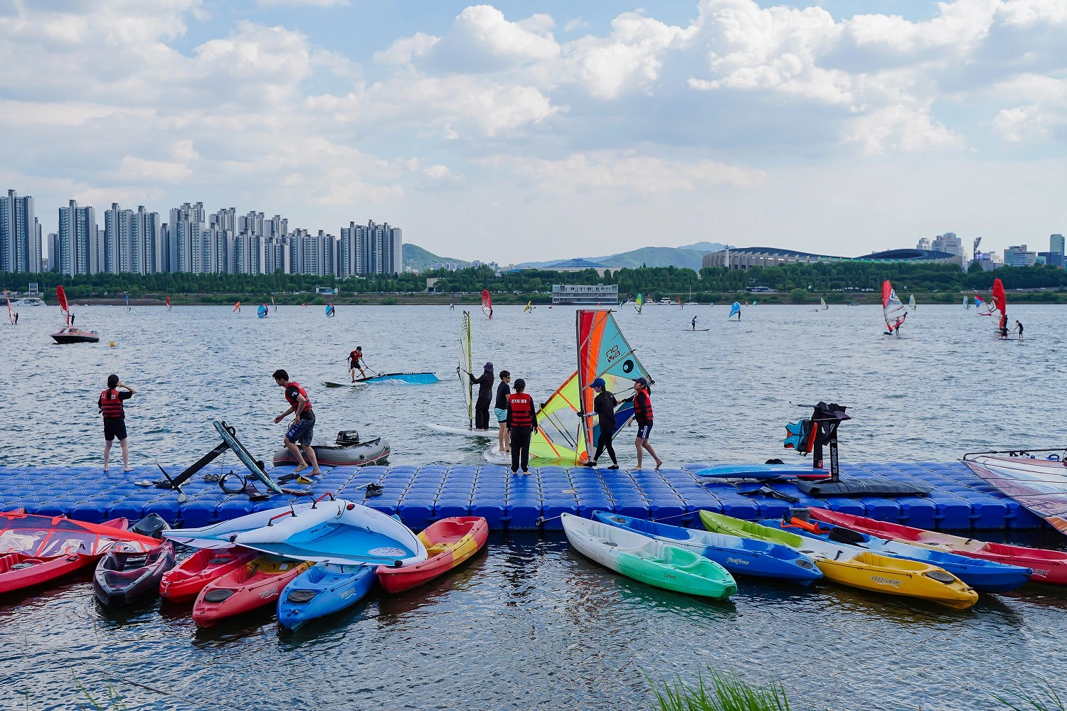 뚝섬 자양역 제2회 쉬엄쉬엄 한강 3종 축제 소개 사전 신청 방법 참가비 장소 초급자 상급자 코스 철인 서울시 체육회