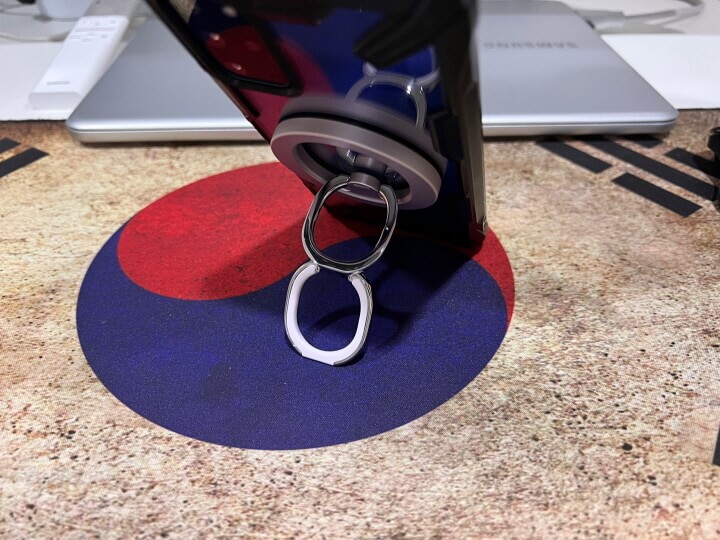 스마트링 거치 모습