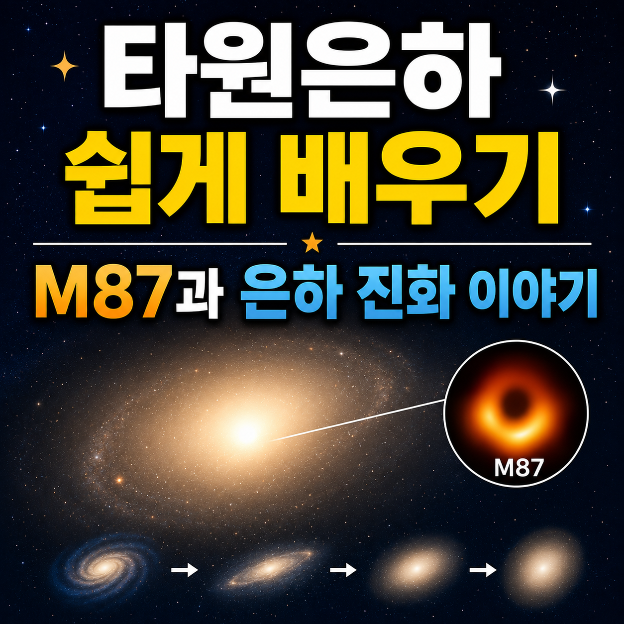 타원은하 쉽게 배우기