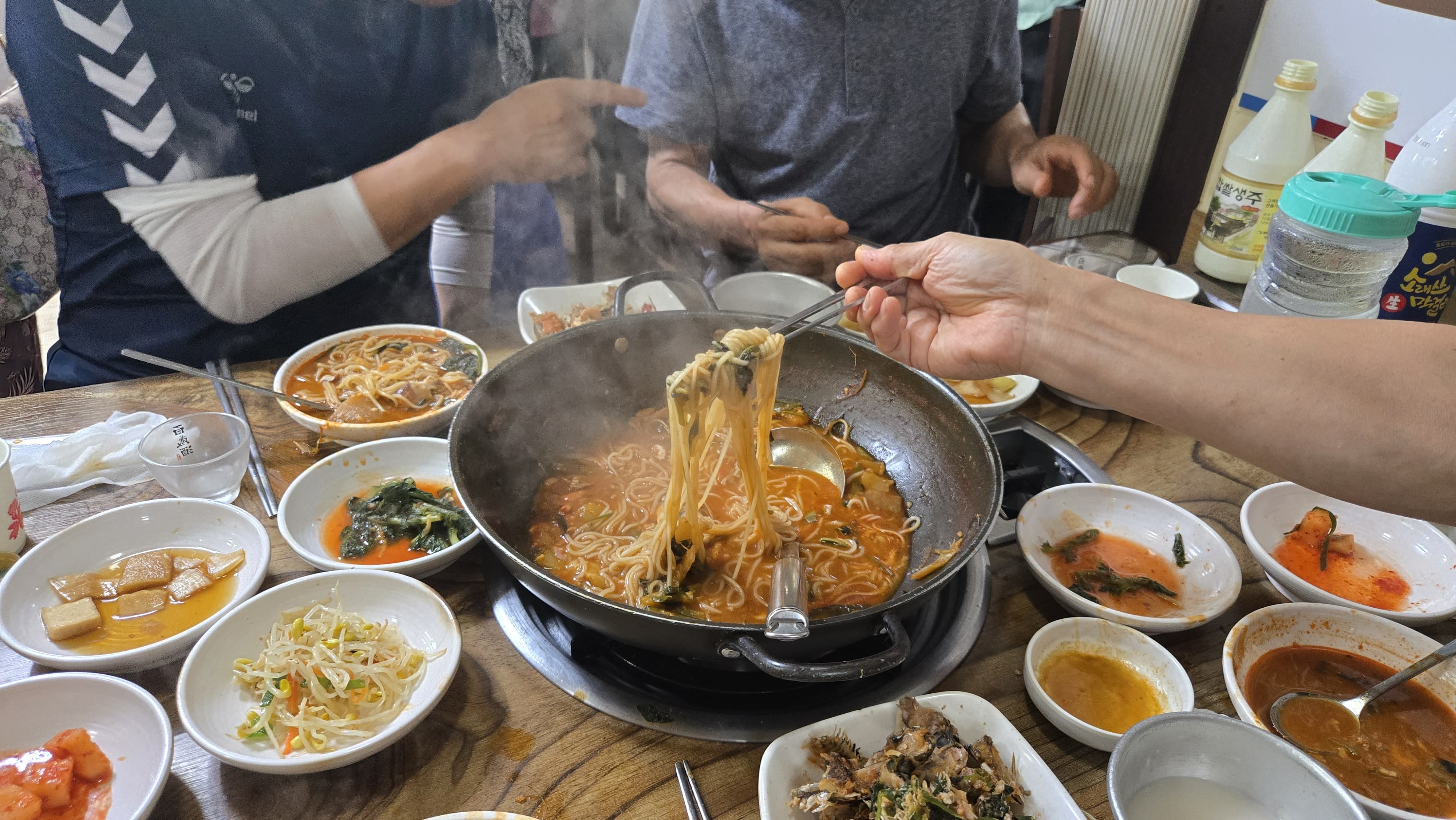 마지막 어탕국수 국수사리가 진짜 별미였다