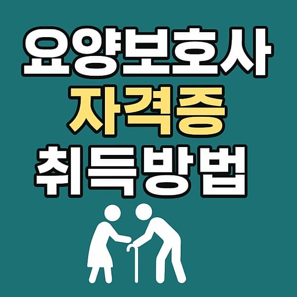 요양보호사는 &ldquo;지금도, 앞으로도&rdquo; 필요한 직업 - 취득방법 총정리(2025)