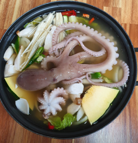 갯마을식당 대표 메뉴 