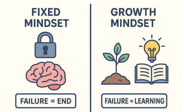 성장마인드 고정마인드