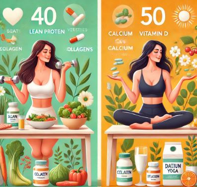 40대와 50대 여성 사진