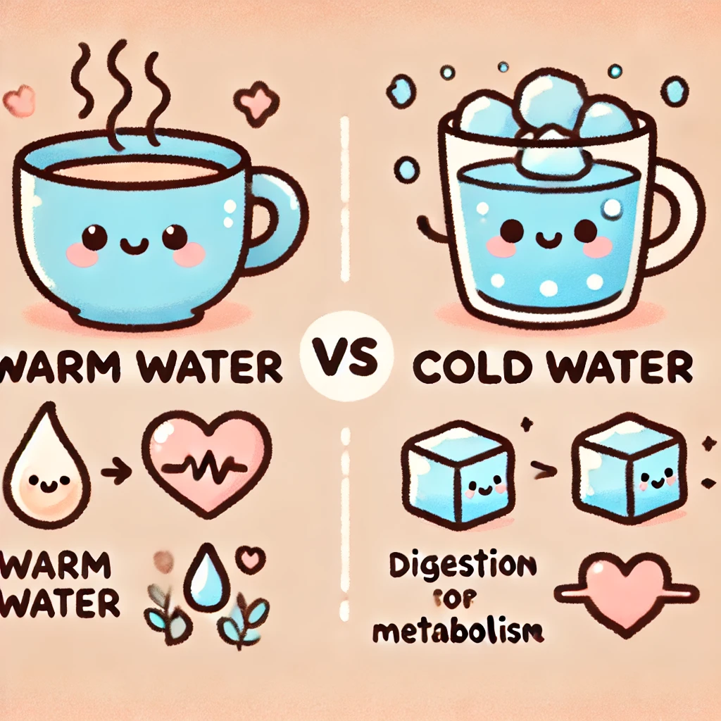 💧 따뜻한 물 vs 찬물, 체중 감량에는 어떤 것이 좋을까? 🤔