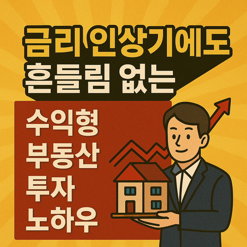 금리 인상기에도 흔들림 없는 수익형 부동산 투자 전략